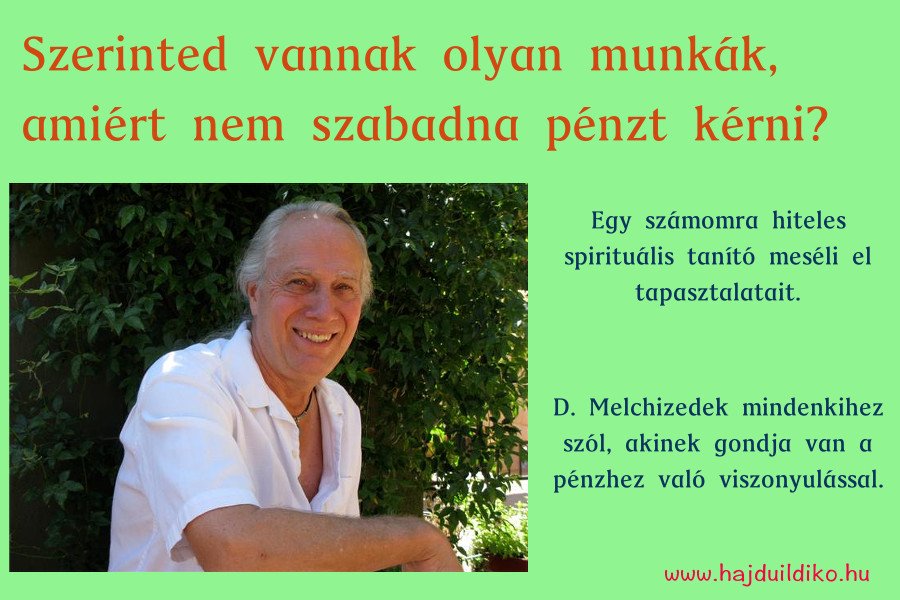 pénz kérni spirituális munkáért
