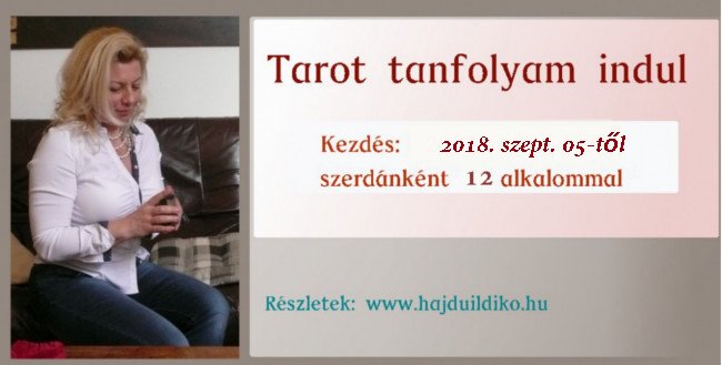 Tarot tanfolyam 2018