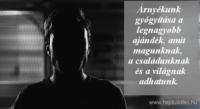 Árnyékmunka: árnyékunk gyógyítása a legnagyobb ajándék, amit magunknak, a családunknak és a világnak adhatunk.